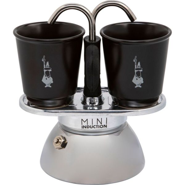 Bialetti Mini Express Induction +2Cups black (7310)
