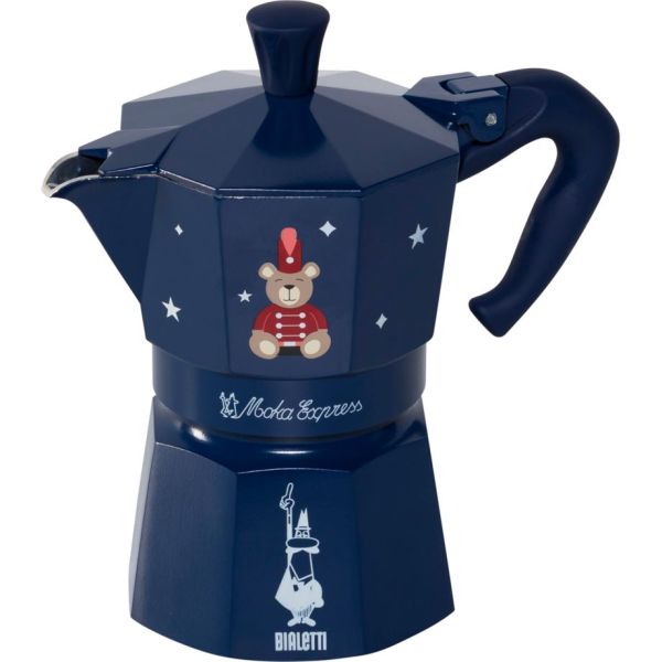 Bialetti Moka Express 3TZ blue Joyful Memories (0005395)