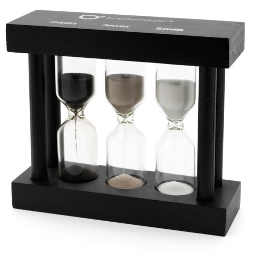 Bredemeijer Tea Timer 3fold black 2/3/5 Minutes 195005 (184105)
