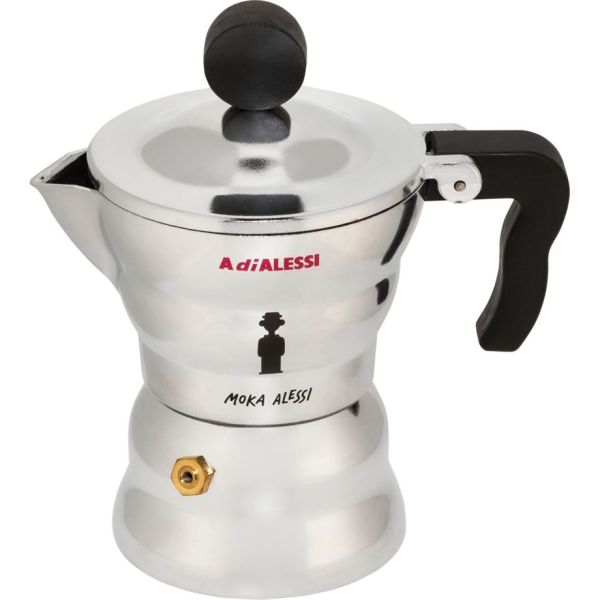 Alessi Moka Espresso Coffe Maker 1TZ. AAM33/1 (AAM33/1)