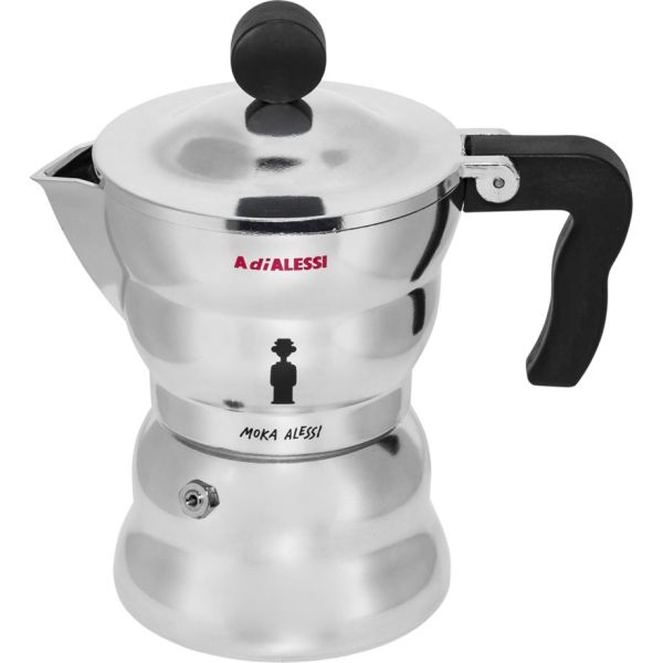 Alessi Moka Espresso Coffe Maker 3TZ. AAM33/3 (AAM33/3)