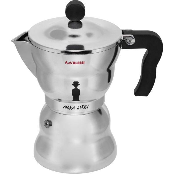 Alessi Moka Espresso Coffe Maker 6TZ. AAM33/6 (AAM33/6)