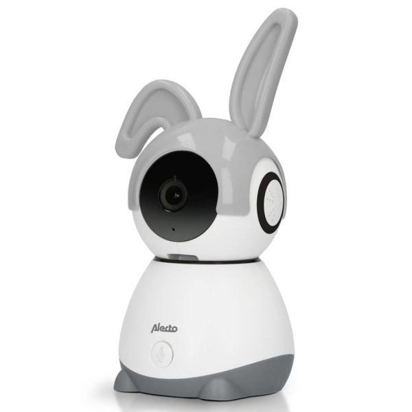 Alecto Wi-Fi Baby monitor with camera, white/grey (SMARTBABY10)