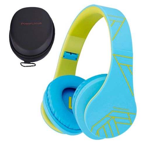 PowerLocus P2 Kids Headphones blue/green (pwl-p2kids-blueg)