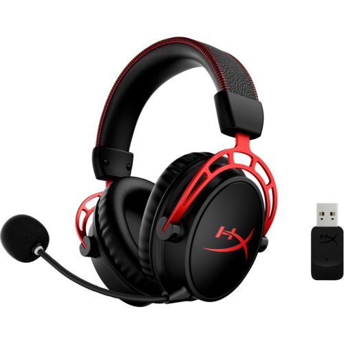 HyperX Cloud Alpha Headset black-rot, wireless (4P5D4AA)