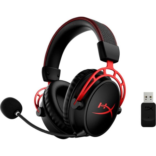 HyperX Cloud Alpha Headset black-rot, wireless (4P5D4AA)