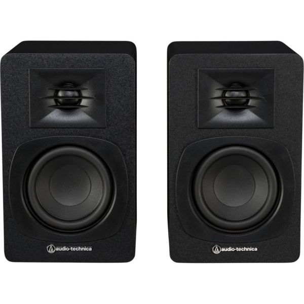 Audio-Technica AT-SP3X black Kompaktlautsprecher BT (Paar) (AT-SP3X)