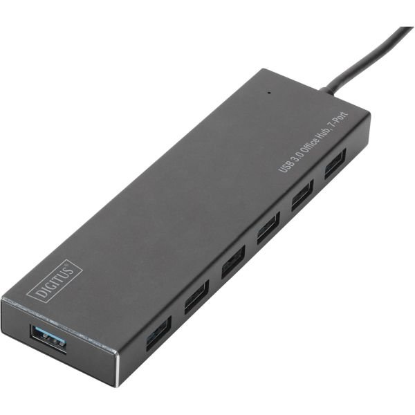 DIGITUS USB 3.0 Hub 7-port Inkl. 5V/3,5A power adap. (DA-70241-1)