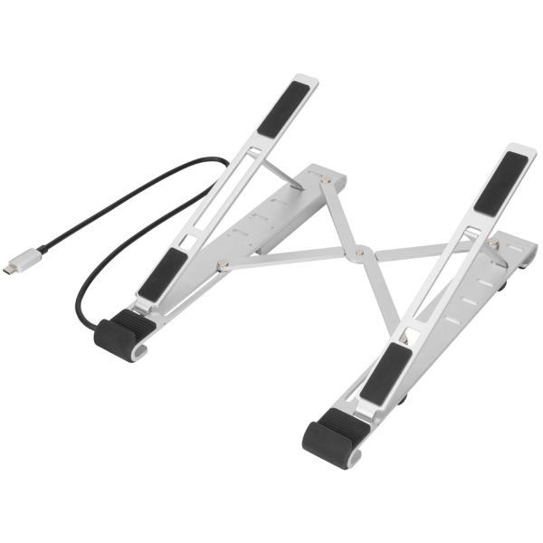 DIGITUS Variable Notebook Stand with integr. USB-C Hub 5-Port (DA-90424)
