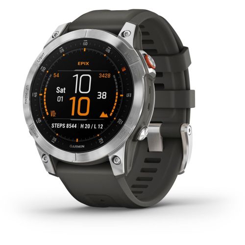 Garmin EPIX with QuickFit-Silicon-Armband (22mm) (010-02582-01)