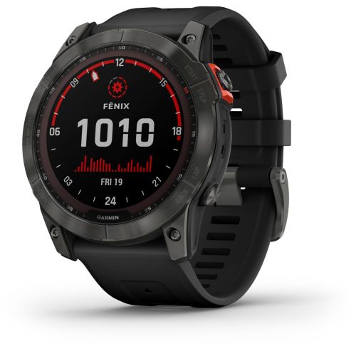 Garmin fenix 7X Solar Slate grey with black band (010-02541-01)