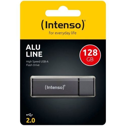 Intenso Alu Line anthrazit 128GB USB Stick 2.0 (3521495)