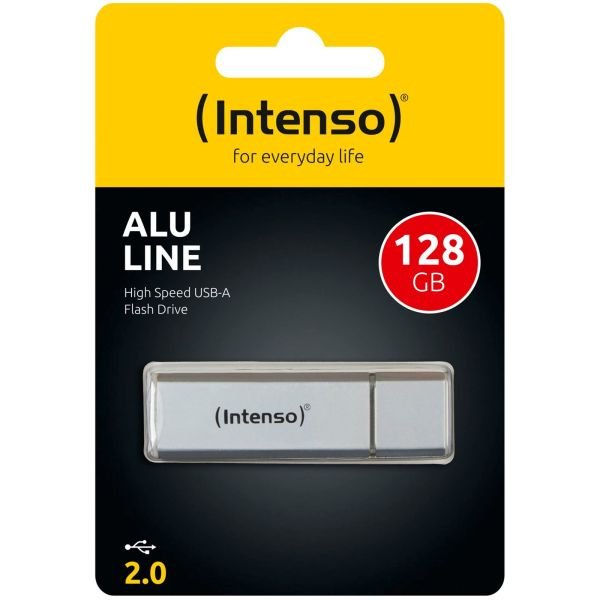 Intenso Alu Line silver 128GB USB Stick 2.0 (3521496)