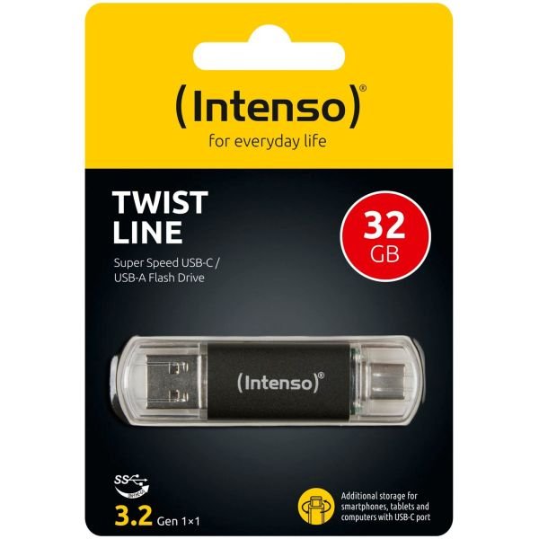 Intenso Twist Line Type-C   32GB USB Stick 3.2 (3539480)