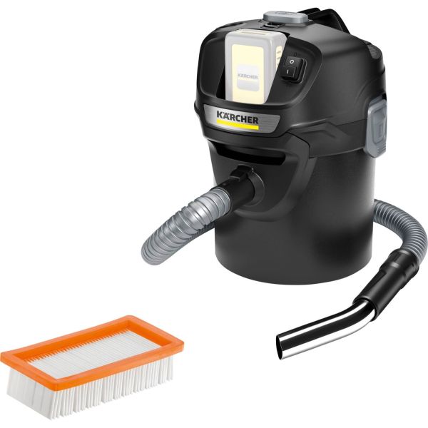 Kärcher AD 2 Battery Cordless Ash Vacuum Cleaner 18V (1.348-300.0) Kärcher AD 2 Battery Cordless Ash Vacuum Cleaner 18V (1.348-300.0)