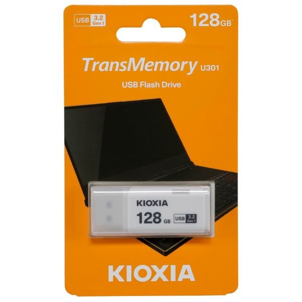 Kioxia U301 Hayabusa USB Stick USB 3.0 128GB (LU301W128G)