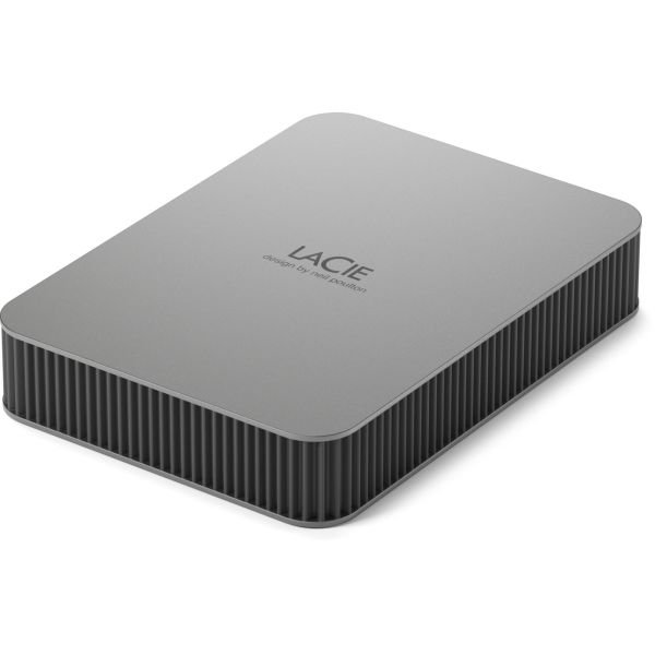LaCie Mobile Drive           4TB Moon Silver USB 3.2 Type C (STLP4000400)