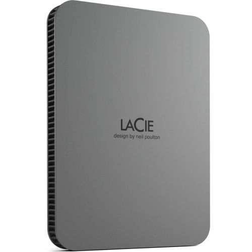 LaCie Mobile Drive Secure    2TB Space Grey USB 3.1 Type C (STLR2000400)