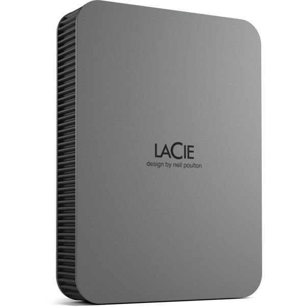 LaCie Mobile Drive Secure    5TB Space Grey USB 3.1 Type C (STLR5000400)
