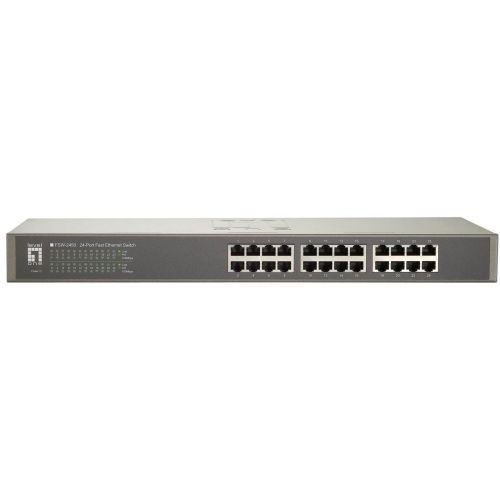 Level One FSW-2450 19  24-Port 10/100Mbps Switch (0520924)