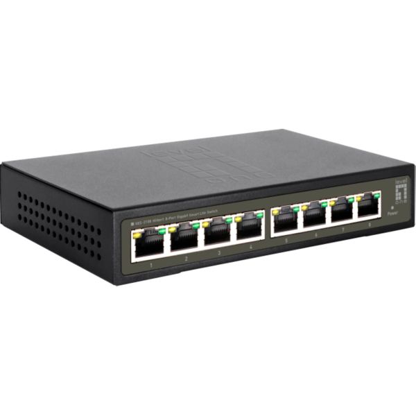 Level One GES-2108 8 Port Gigabit Smart Lite Switch (52091203101)