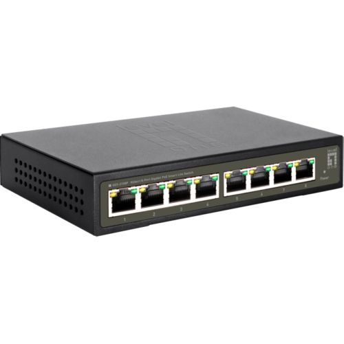 Level One GES-2108P 8-Port Gigabit PoE Switch (52090803101)
