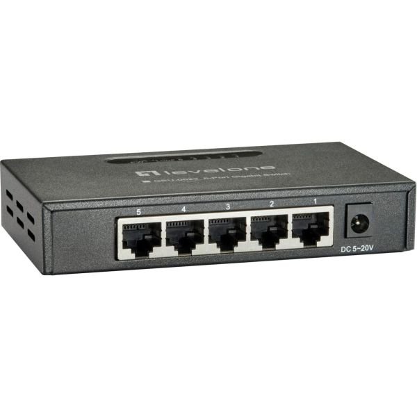Level One GEU-0523 5-Port Gigabit Switch (53016303)