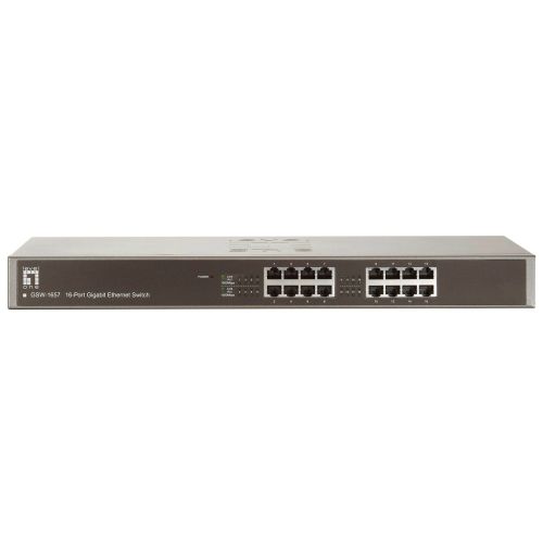 Level One GSW-1657 16 Port Gigabit Ethernet Switch v4 (0524718)
