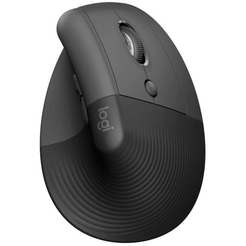 Logitech Lift Graphite Ergonomic vertical Mouse (910-006473)