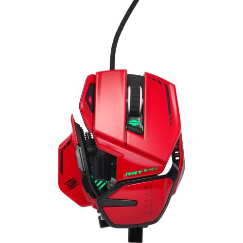 MadCatz R.A.T. 8+ ADV Red Optical Gaming Mouse (MR06DCINRD000-0)