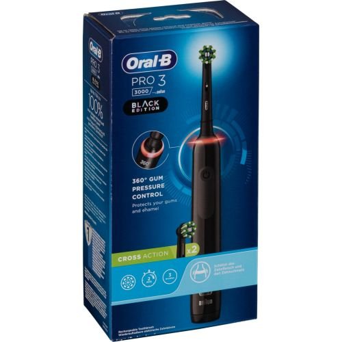 Oral-B PRO 3 3000 Cross Action Black Edition  JAS 22 (759790)