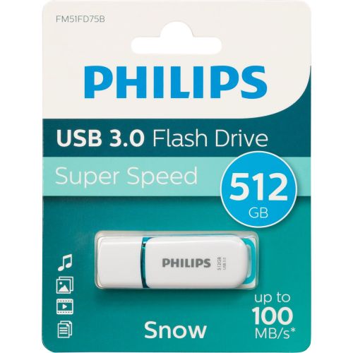 Philips USB 3.0            512GB Snow Edition Spring Green (FM51FD75B/00)