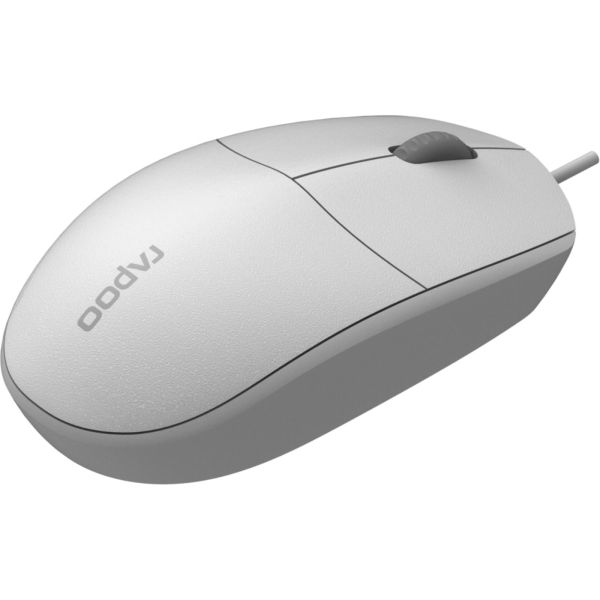 Rapoo N100 white Optical Mouse (18102)