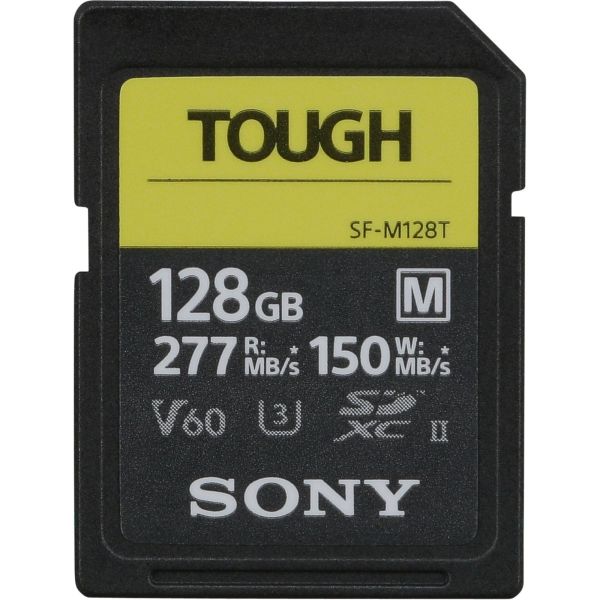 Sony SDXC M Tough series   128GB UHS-II Class 10 U3 V60 (SFM128T)