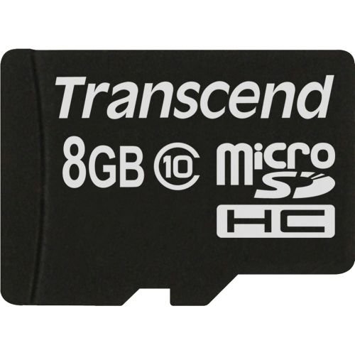 Transcend microSDHC          8GB Class 10 (TS8GUSDC10)