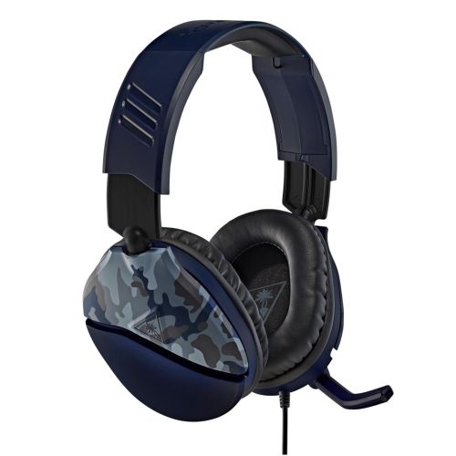 Turtle Beach Recon 70 Camo Blue Over-Ear Stereo Gaming-Headset (TBS-6555-02)