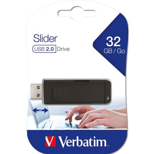 Verbatim Store n Go Slider  32GB USB 2.0 (98697)
