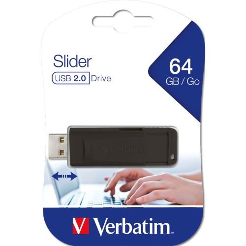 Verbatim Store n Go Slider  64GB USB 2.0 (98698)
