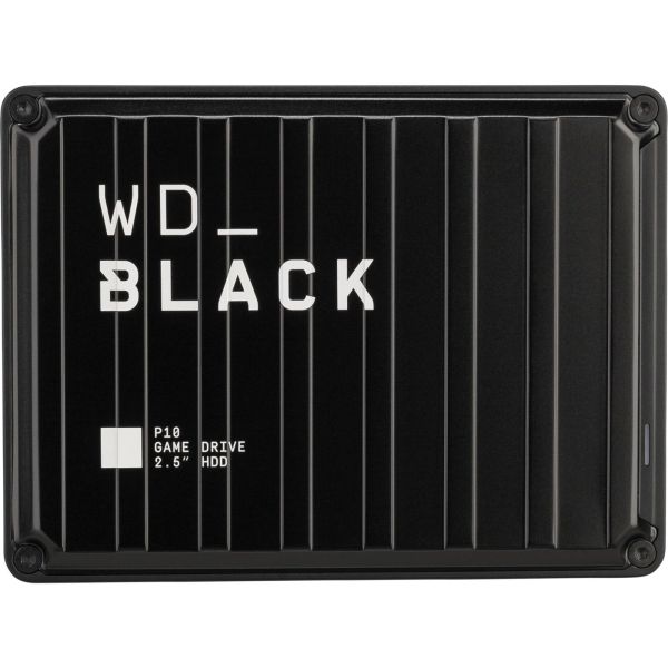 Western Digital WD Black P10 4TB Game Drive USB 3.2 Gen 1 (WDBA3A0040BBK-WESN)