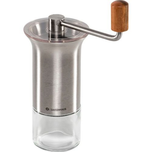 Zassenhaus Coffee Mill BARISTA Stainless Steel / Glass (41170)