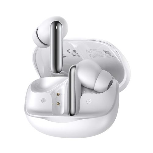 QCY Melobuds N50 ANC White - 45db ANC TWS Earbuds 6 mic ENC, IPX4 BT5.4 (QCY-HT12 White)