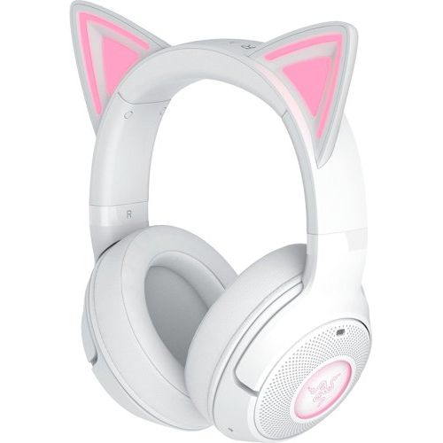 Razer KRAKEN KITTY V2 BT - White - RGB - 7.1 Gaming Headset - Kitty Ears - Bluetooth 5.2 (RZ04-04860600-R3M1)