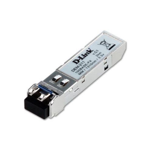 D-Link DEM-211 - SFP 100Base-FX Multi-mode Fibre Transceiver (DEM-211)
