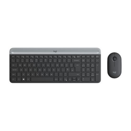 LOGITECH WIRELESS COMBO MK470 SLIM 2,4GHZ GRAPHIT-Ασύρματο (920-009204)