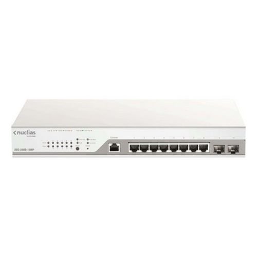 D-LINK - 10 Port Gigabit Cloud‑Managed Switch (DBS-2000-10MP)