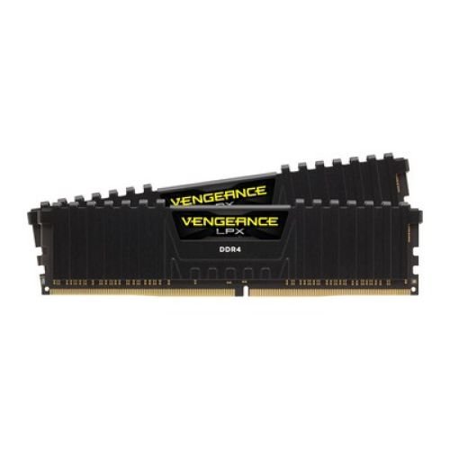 CORSAIR VENGEANCE® LPX 64GB (2 x 32GB) DDR4 DRAM 3600MHz C18 Memory Kit -Μαύρο (CMK64GX4M2D3600C18)