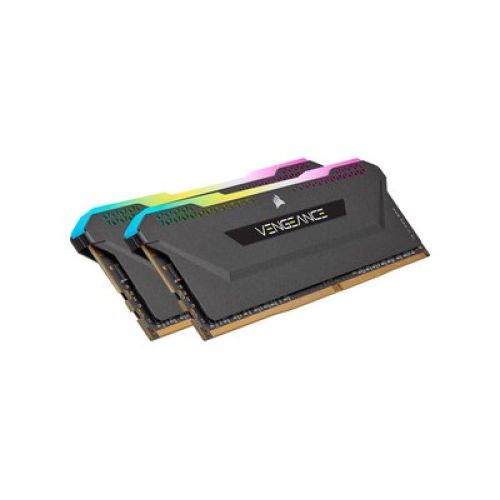 CORSAIR VENGEANCE RGB PRO SL 32GB (2x16GB) DDR4 DRAM 3600MHz C18 Memory Kit- Μαύρο (CMH32GX4M2Z3600C18)