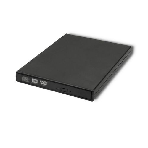 Qoltec 51858 External DVD-RW recorder |USB 2.0|Black (51858)