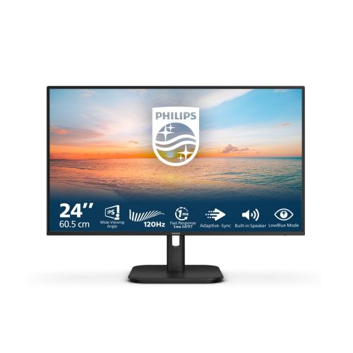 Philips 1000 series 24E1N1200A/00 computer monitor 60.5 cm (23.8") 1920 x 1080 pixels Full HD LCD Black (24E1N1200A/00)