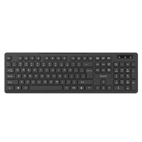 Savio KB-02 keyboard Home/Office USB QWERTY Black (KB-02)